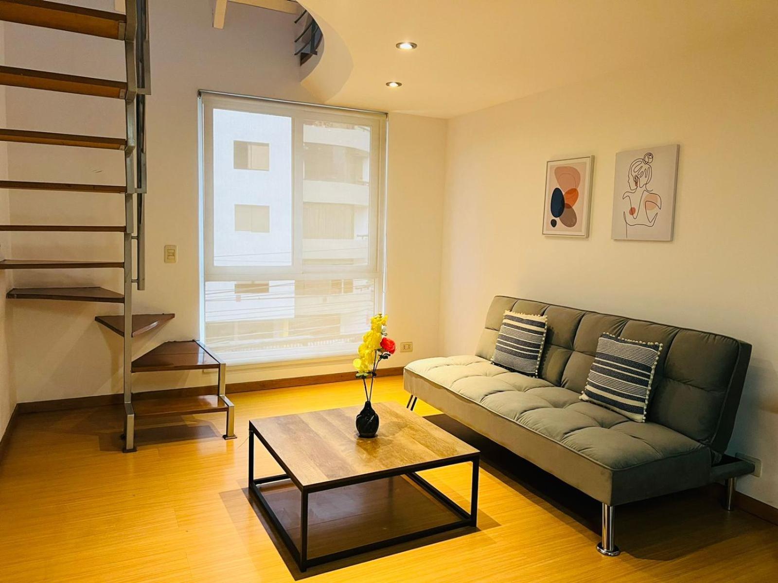 利马Duplex A Media Cuadra De La Embajada Eeuu公寓 外观 照片